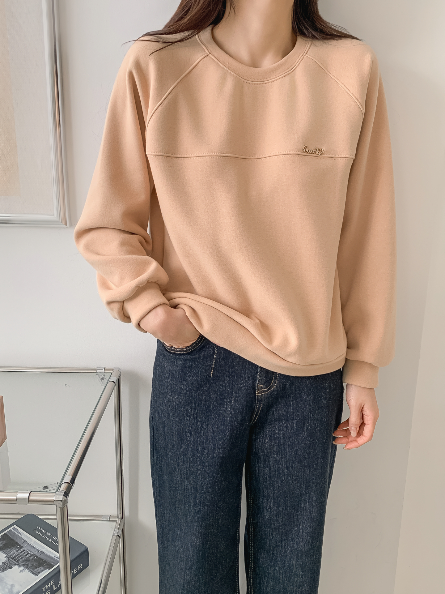 裏起毛ラウンドネックラインペンダントスウェット | 詳細画像22