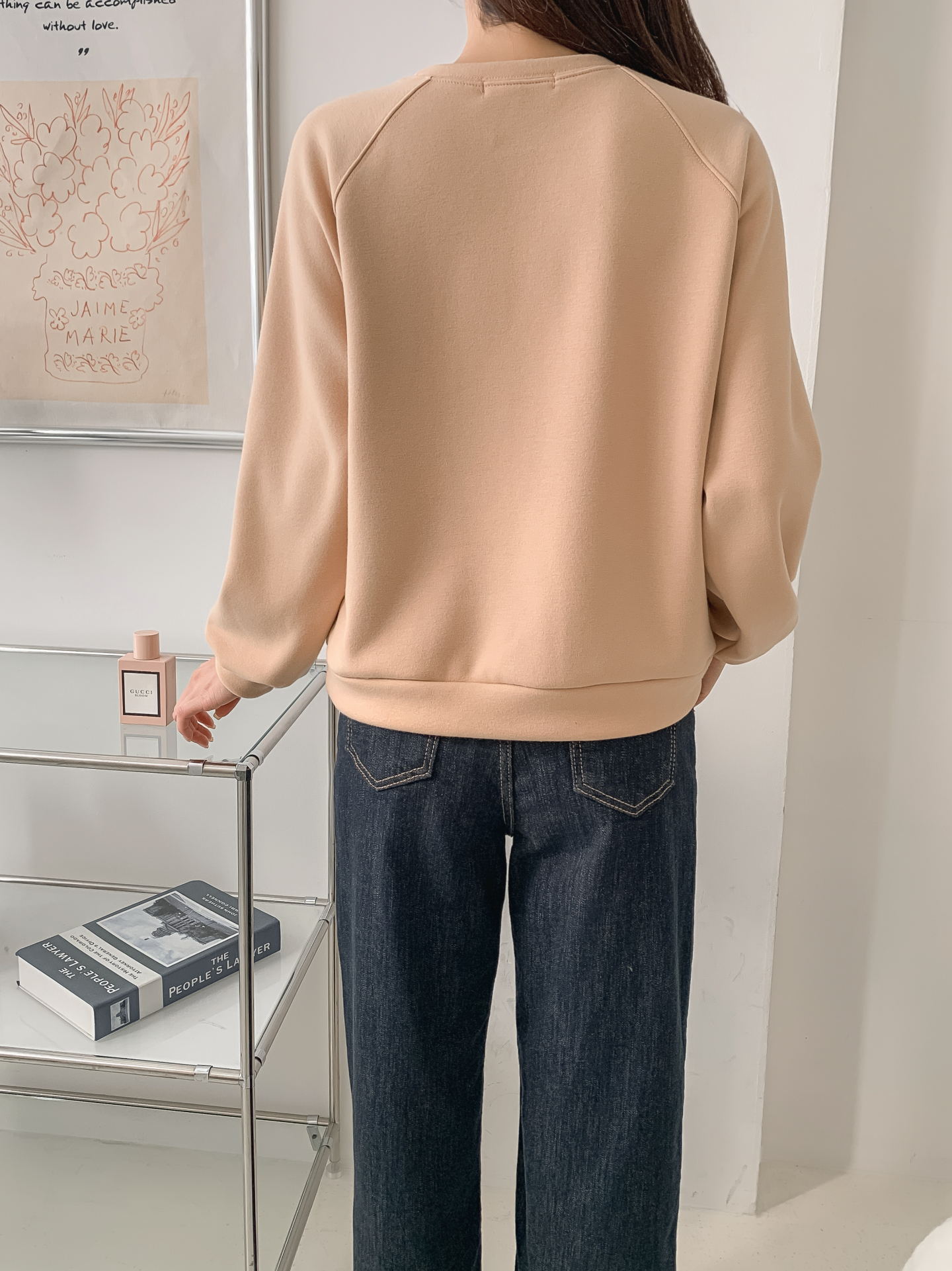 裏起毛ラウンドネックラインペンダントスウェット | 詳細画像24