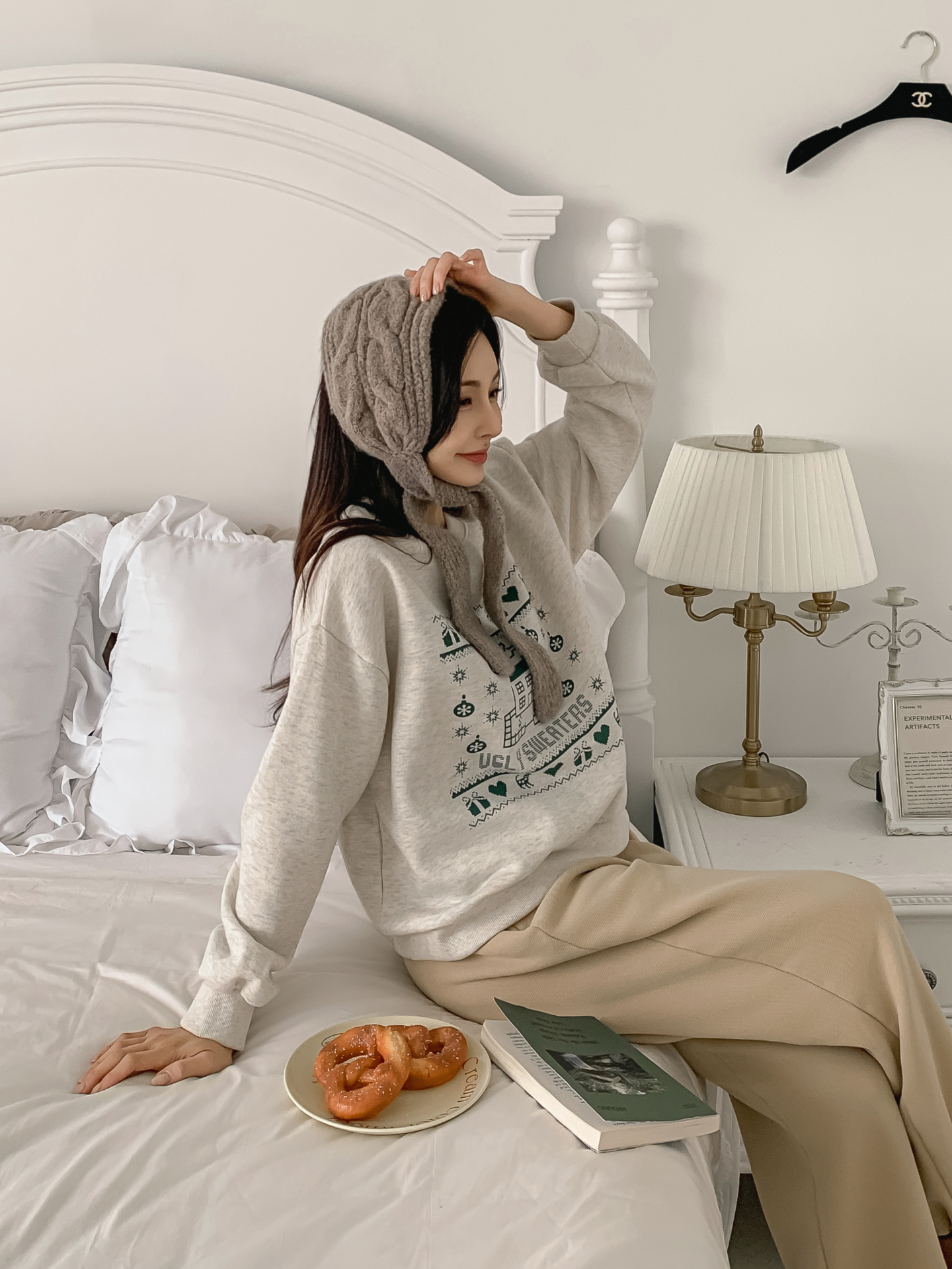 裏起毛ラウンドネックプリントスウェット | 詳細画像23