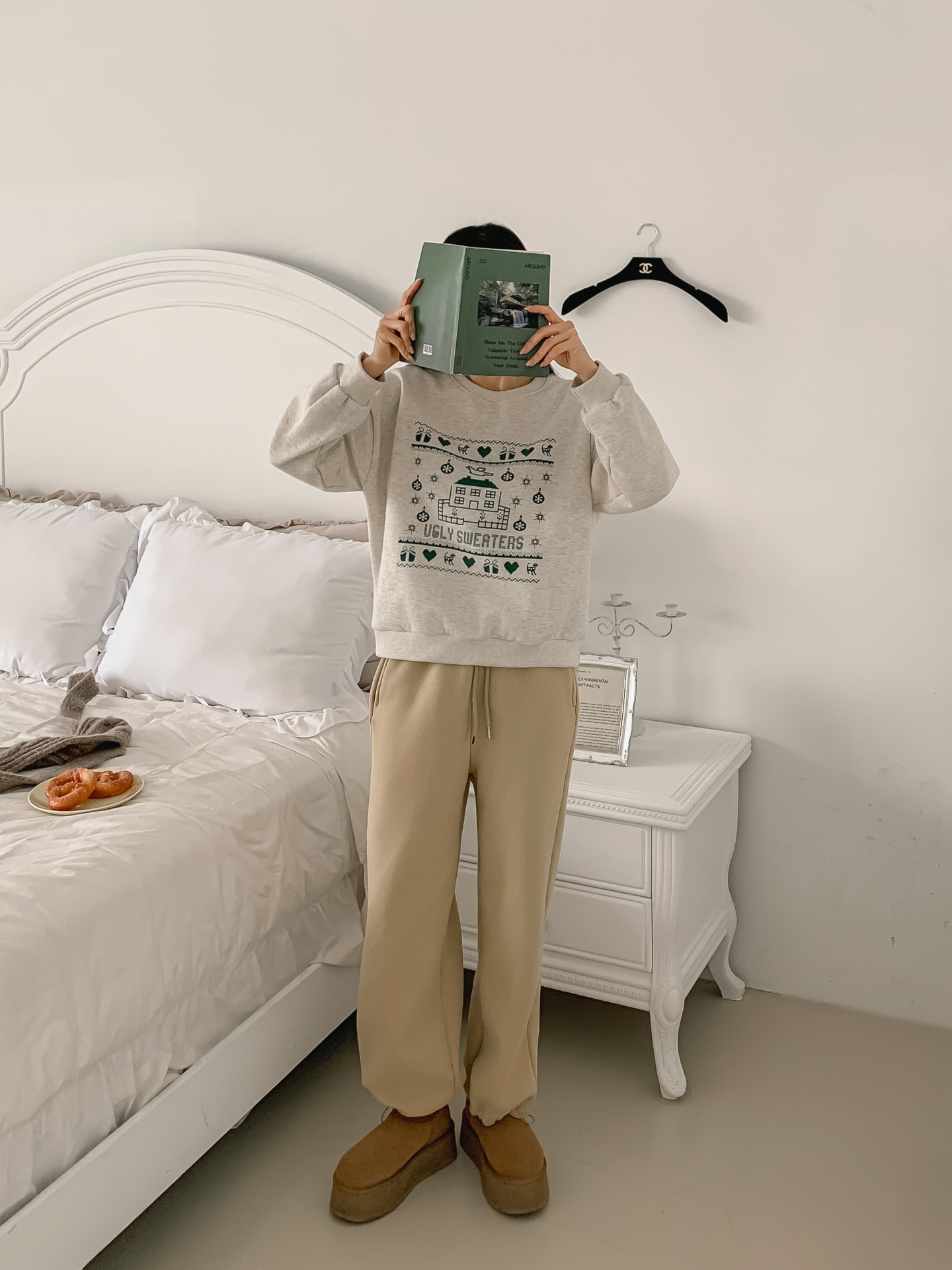 裏起毛ラウンドネックプリントスウェット | 詳細画像27