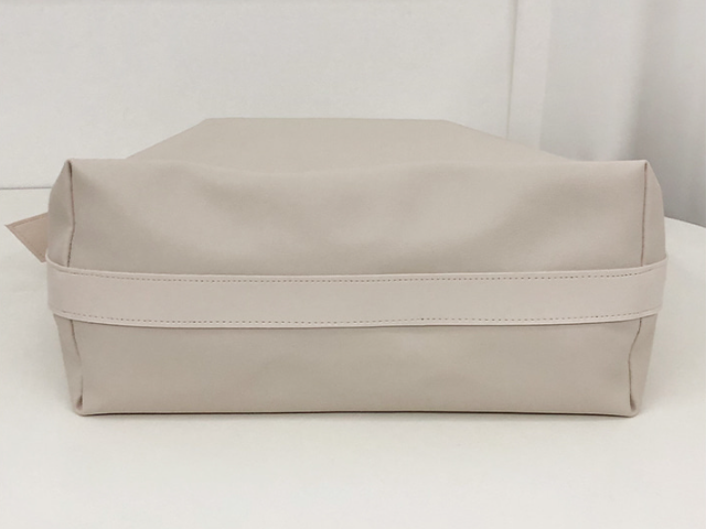 レザー調ベーシックビッグ無地ショルダーバッグ | 詳細画像28