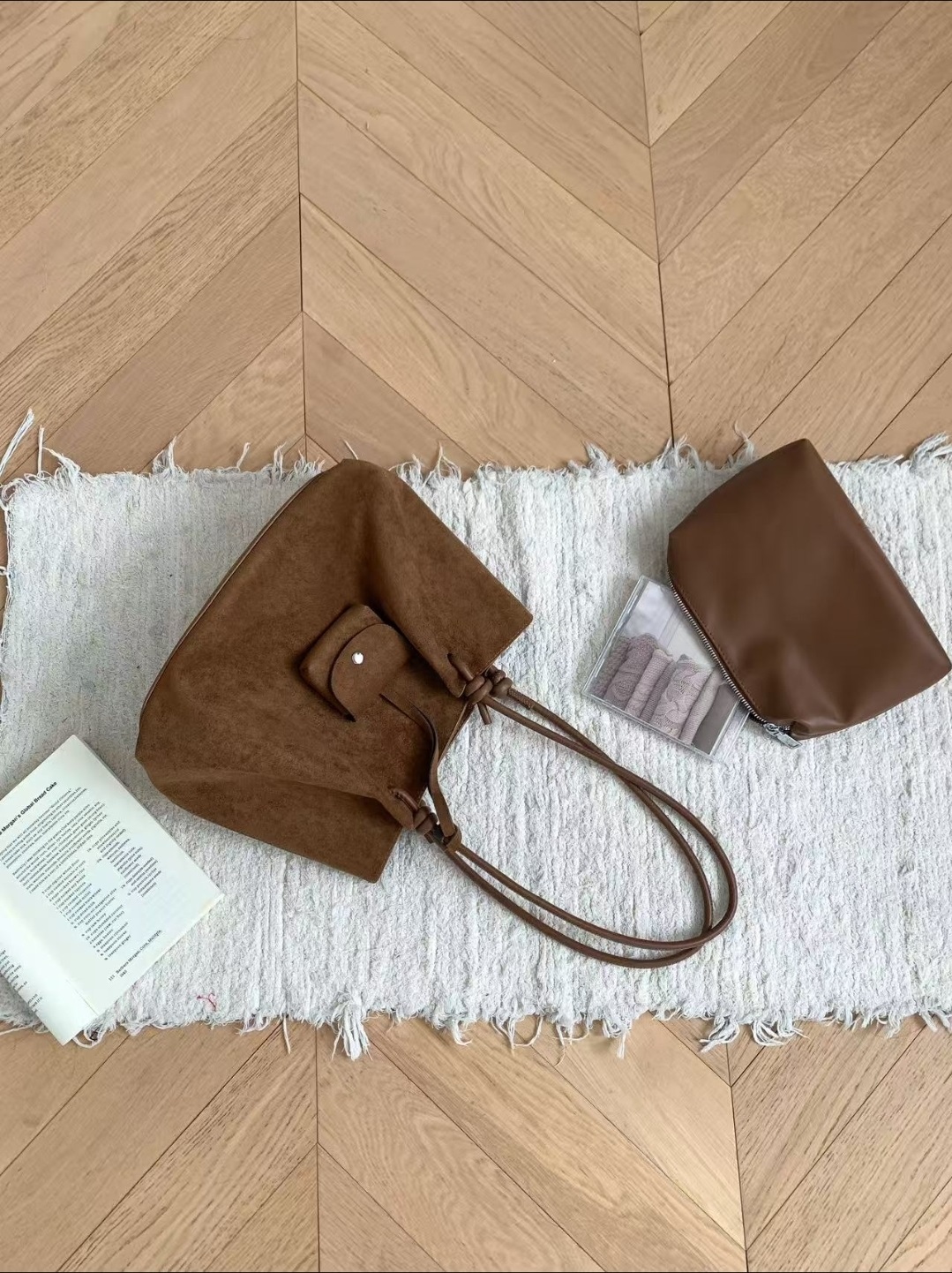 スエード調トートバッグ | 詳細画像13