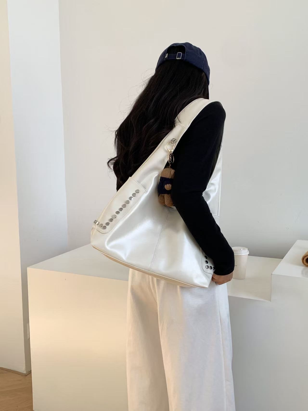 ポケットスタッズショルダーバッグ | 詳細画像6