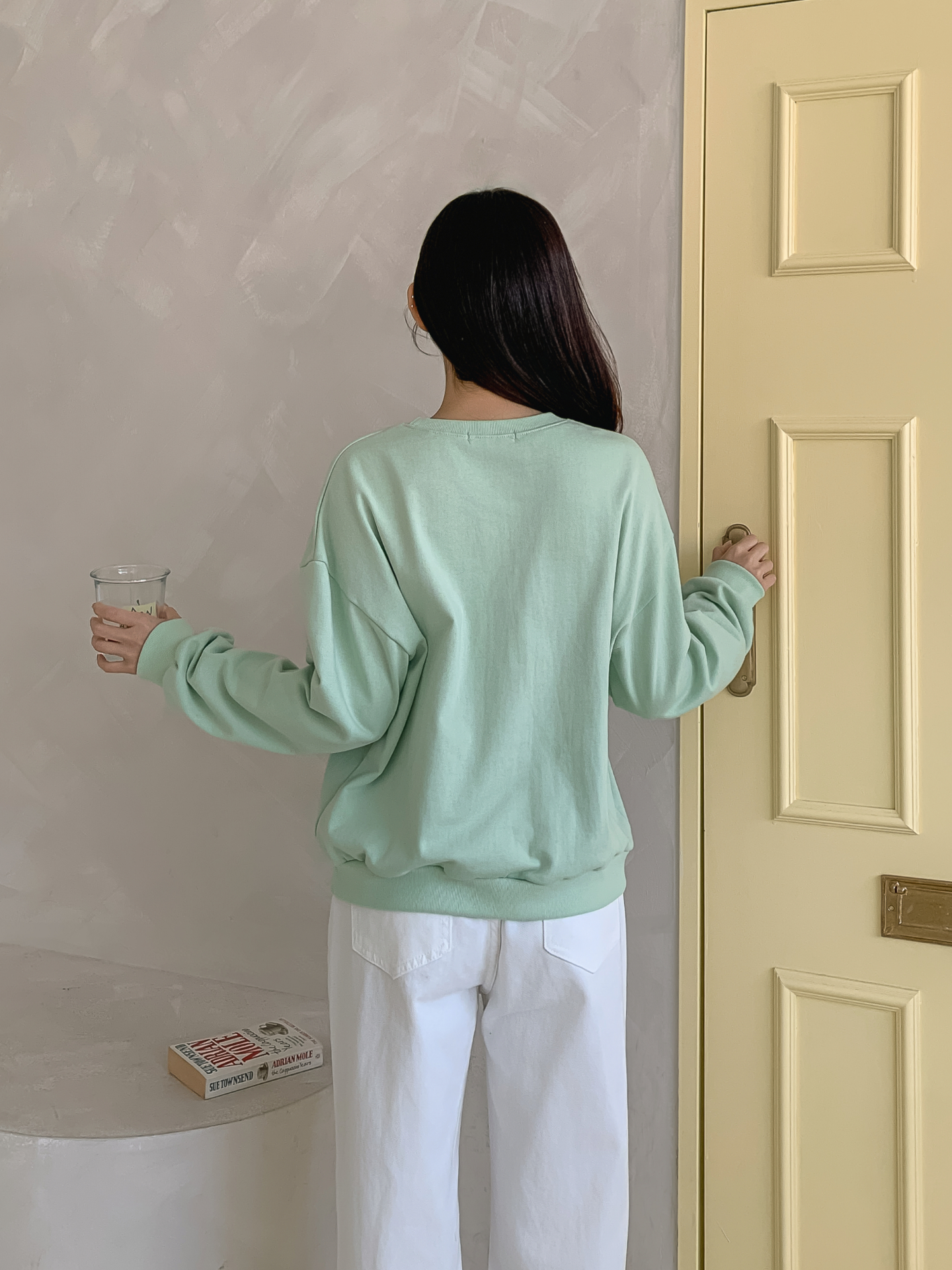 ラウンドネックレタリングスウェット | 詳細画像6