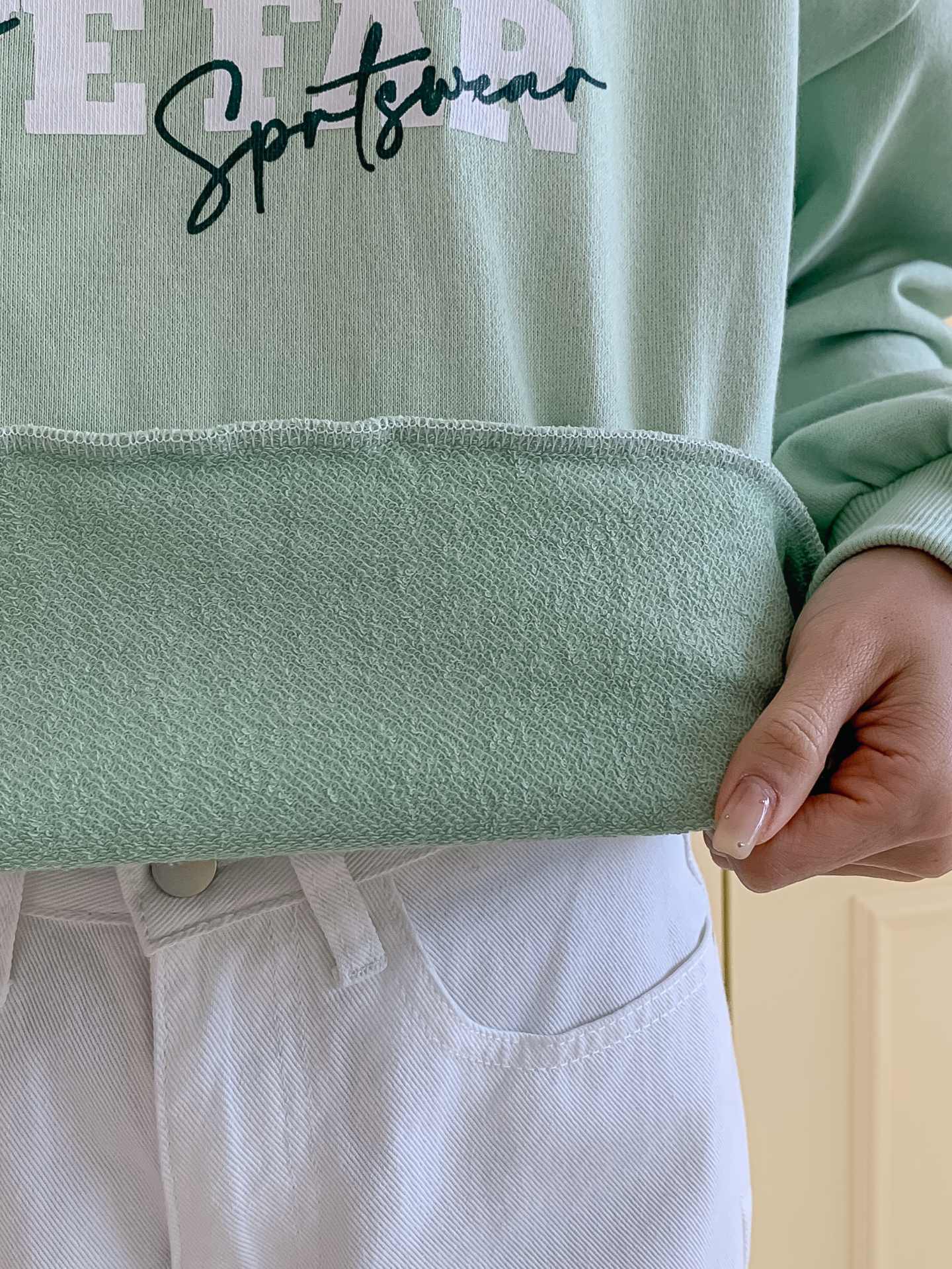 ラウンドネックレタリングスウェット | 詳細画像15