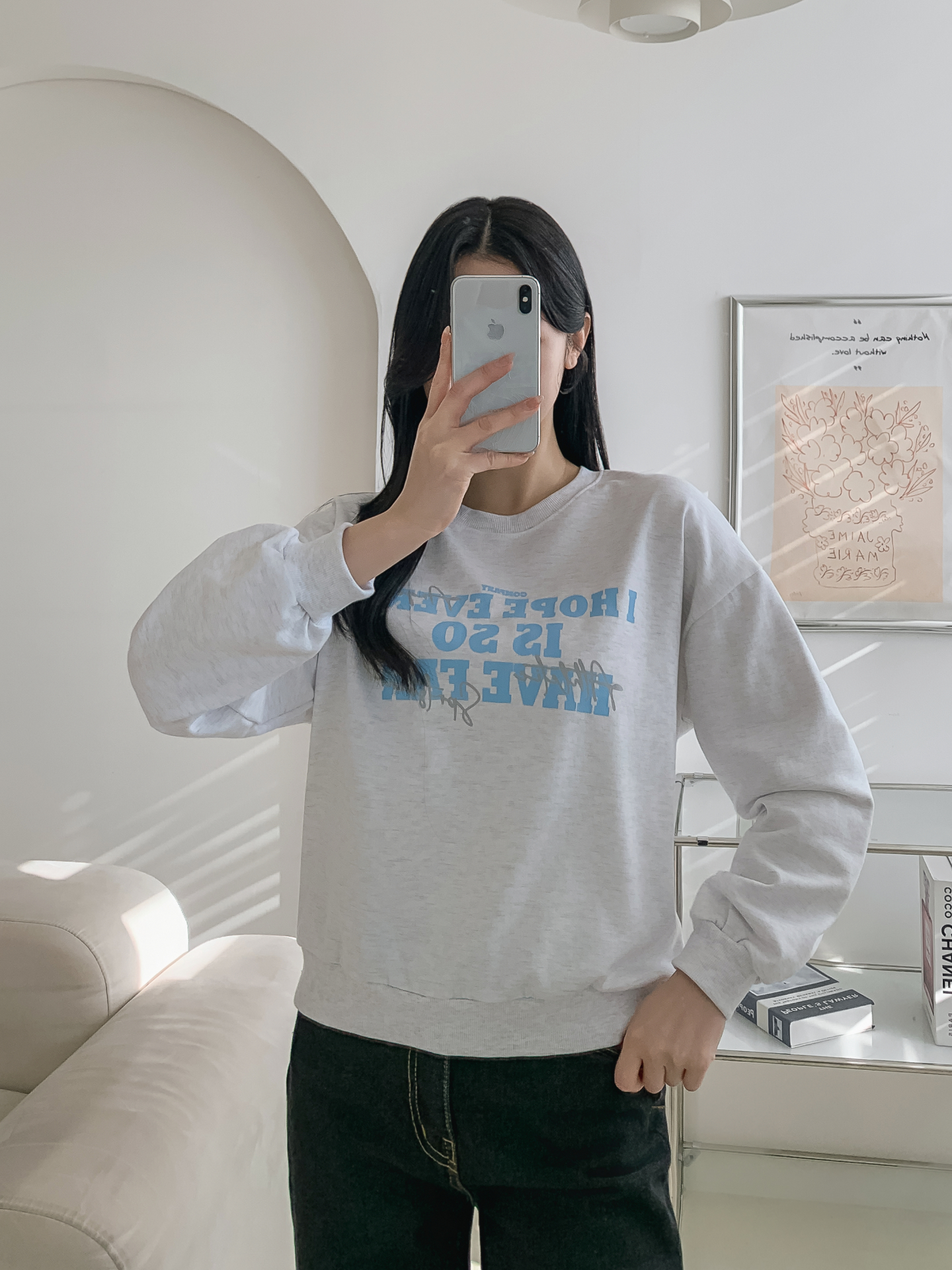 ラウンドネックレタリングスウェット | 詳細画像27