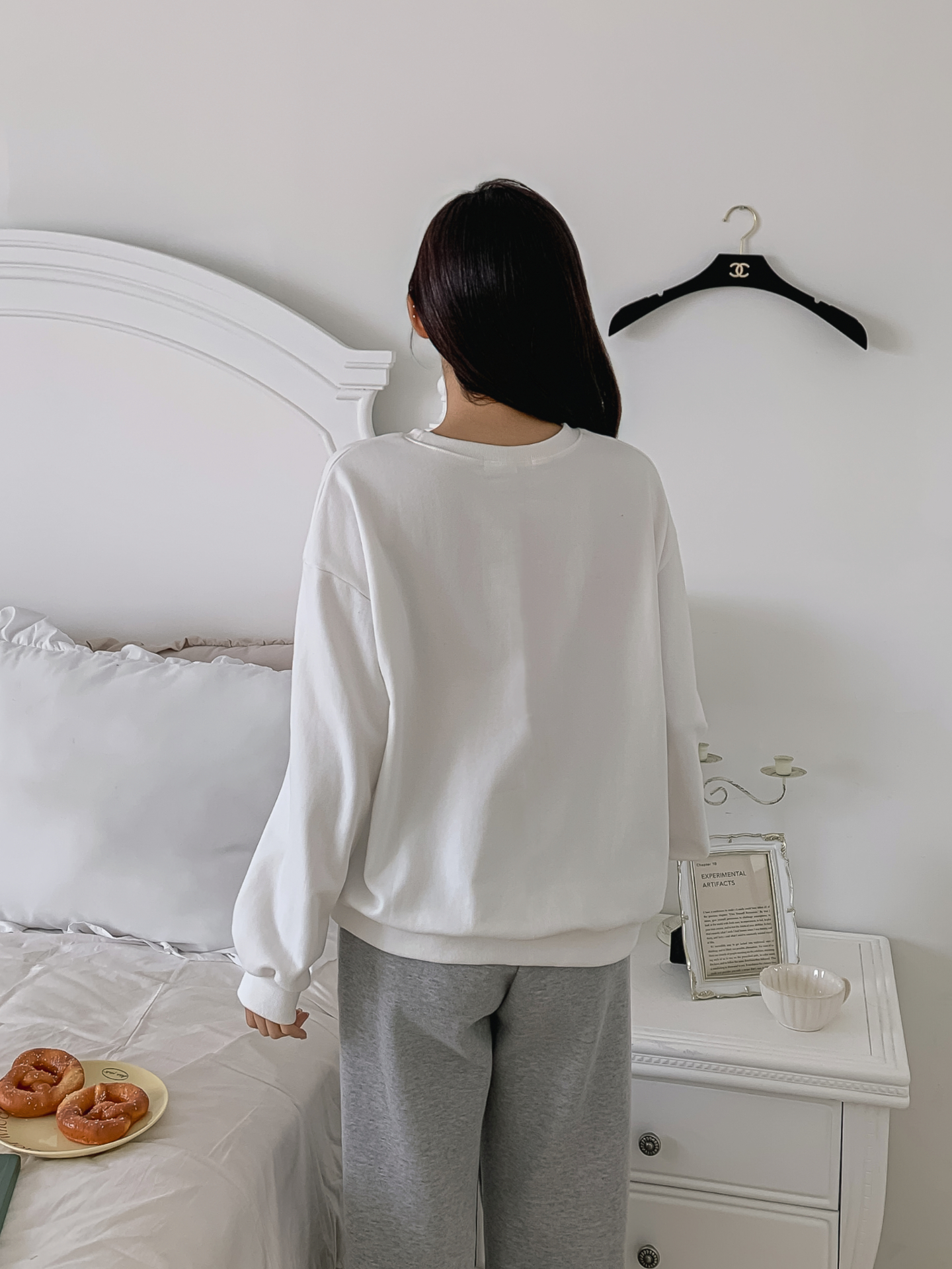 ラウンドネックプリントスウェット | 詳細画像4