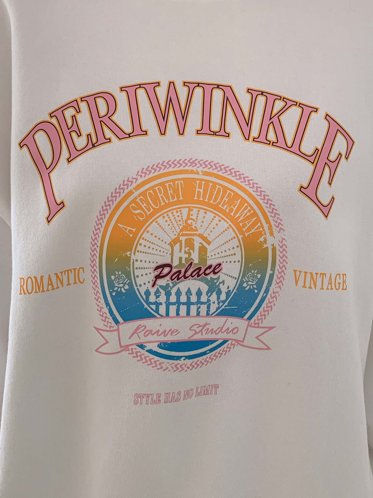 ラウンドネックプリントスウェット | 詳細画像8