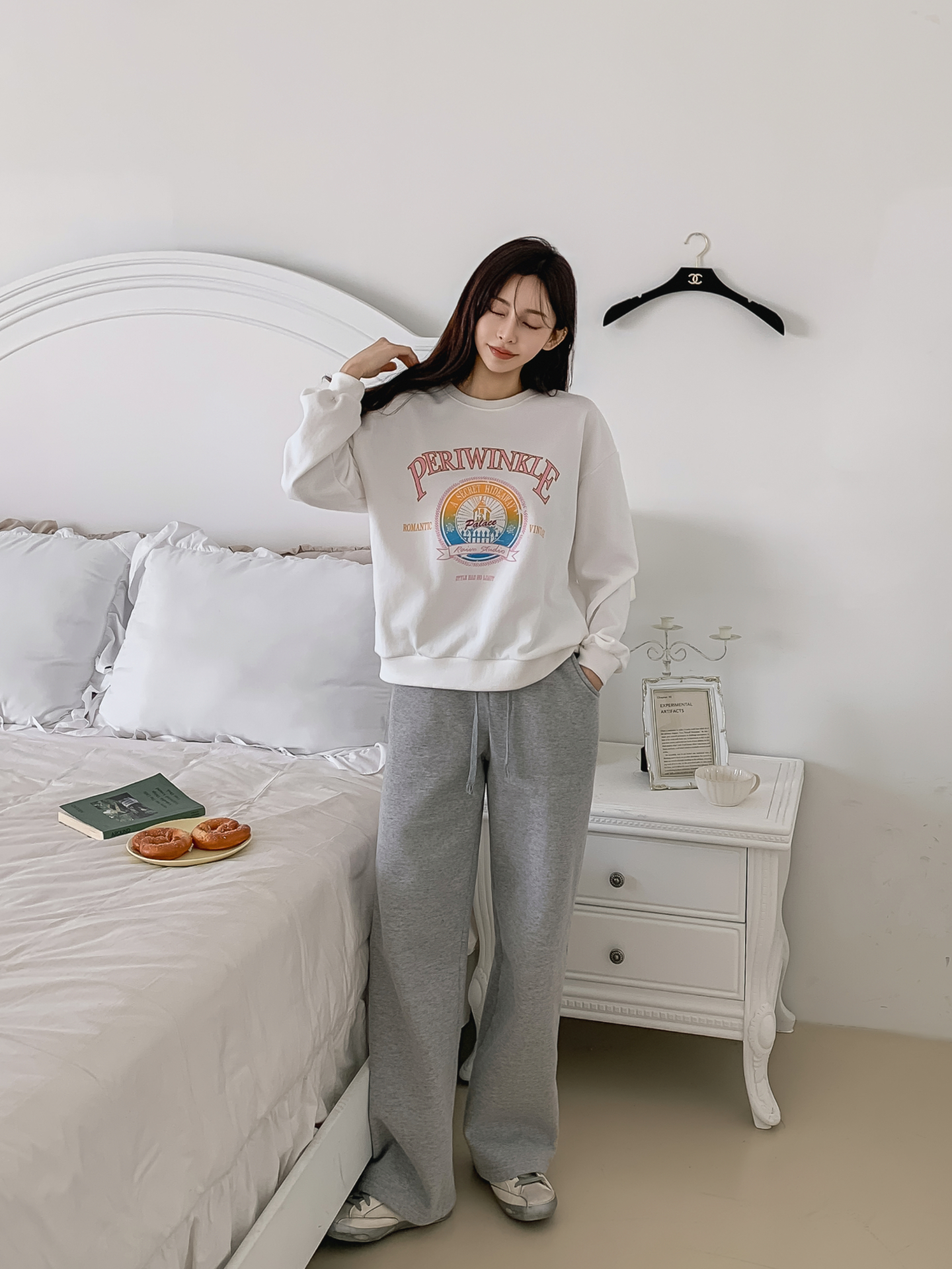 ラウンドネックプリントスウェット | 詳細画像6