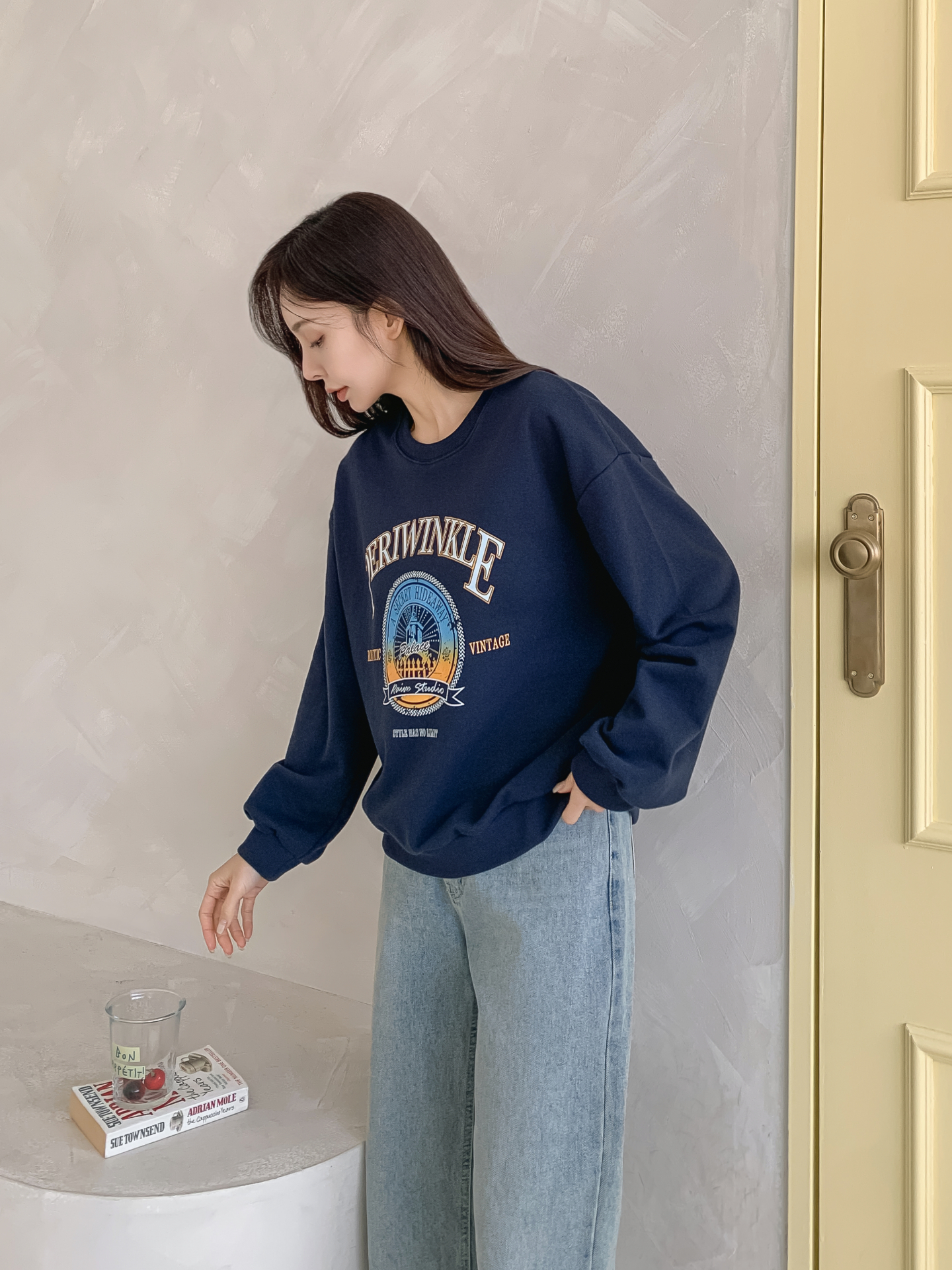 ラウンドネックプリントスウェット | 詳細画像18