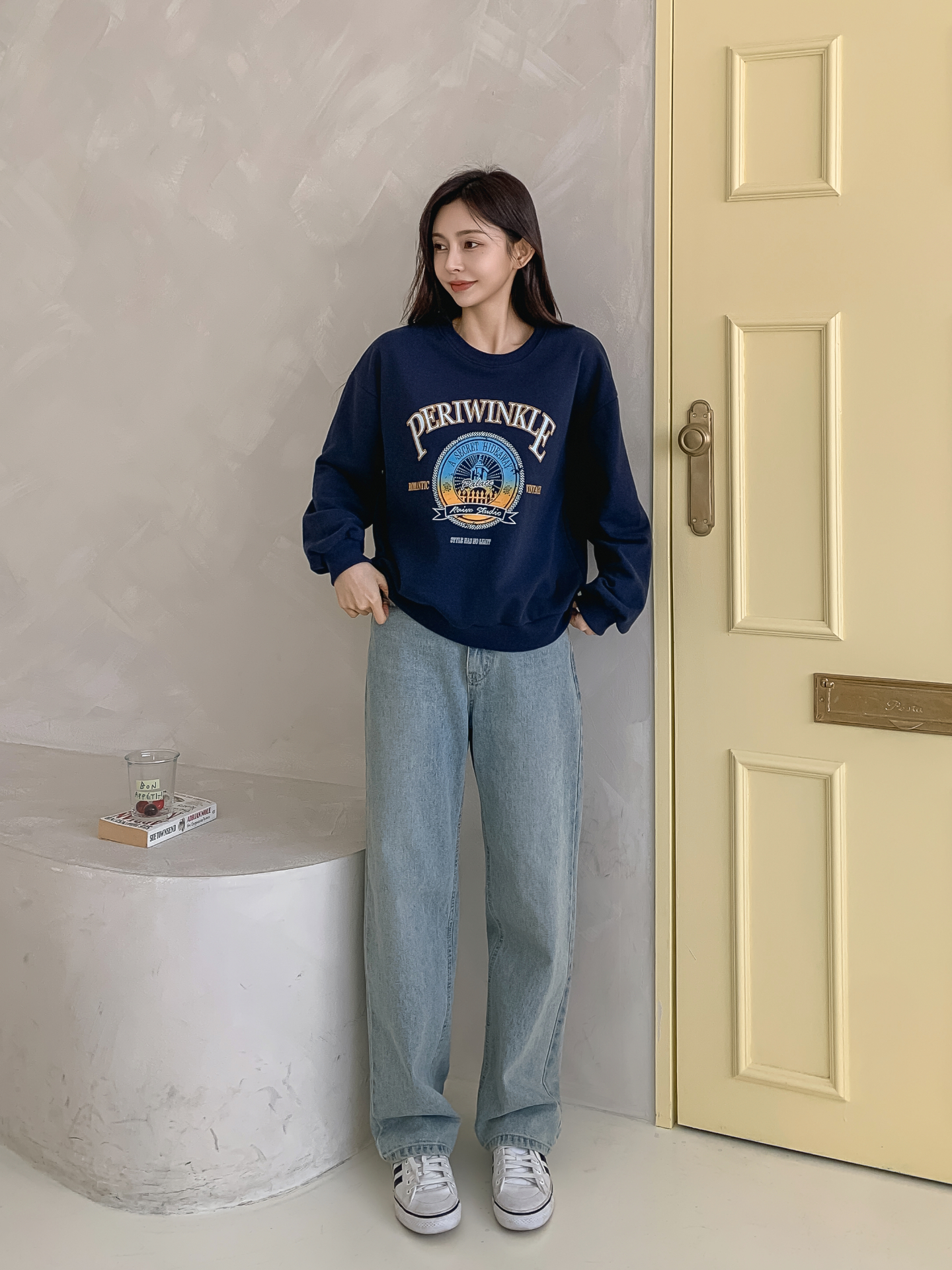 ラウンドネックプリントスウェット | 詳細画像16