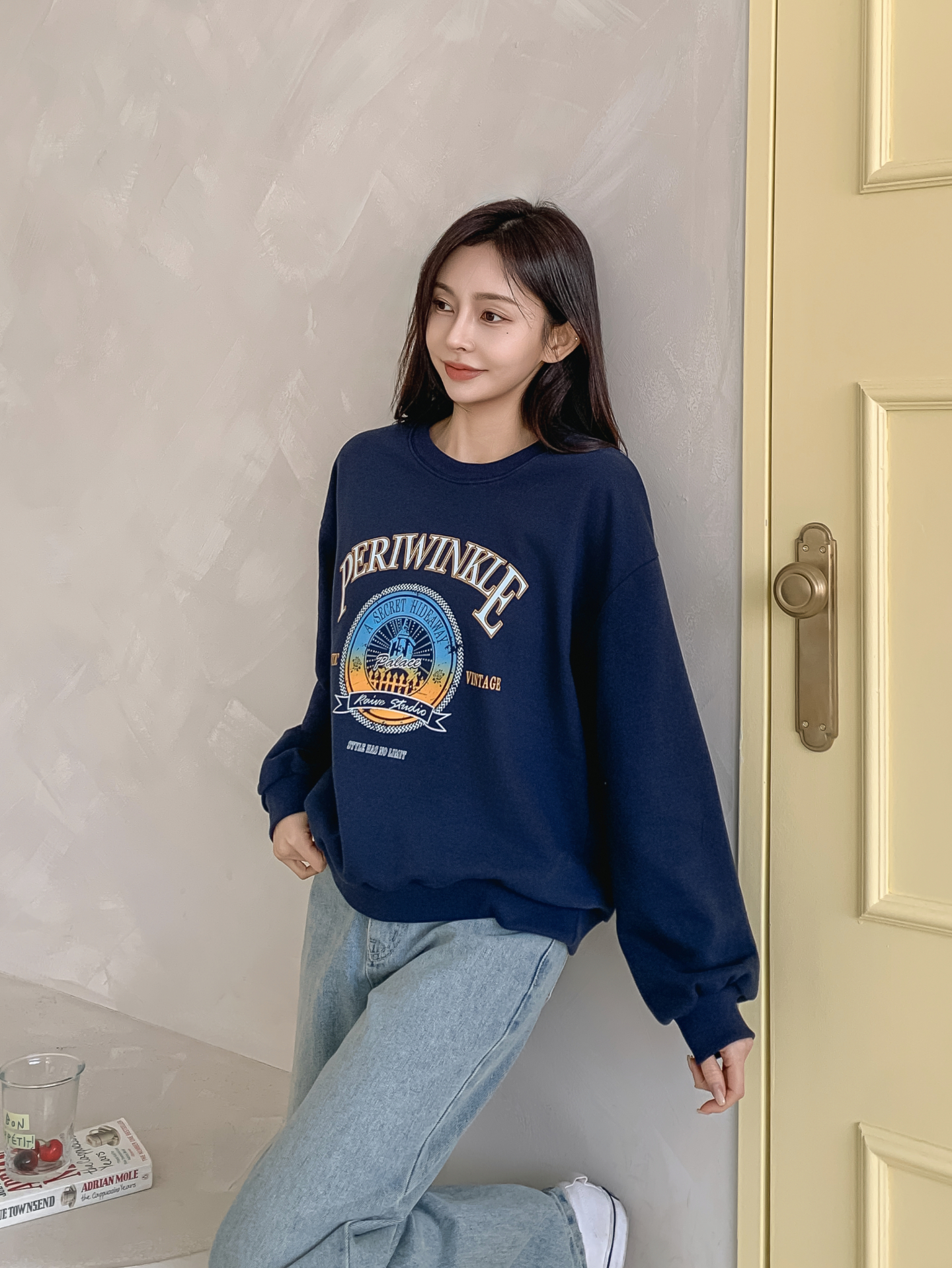 ラウンドネックプリントスウェット | 詳細画像20