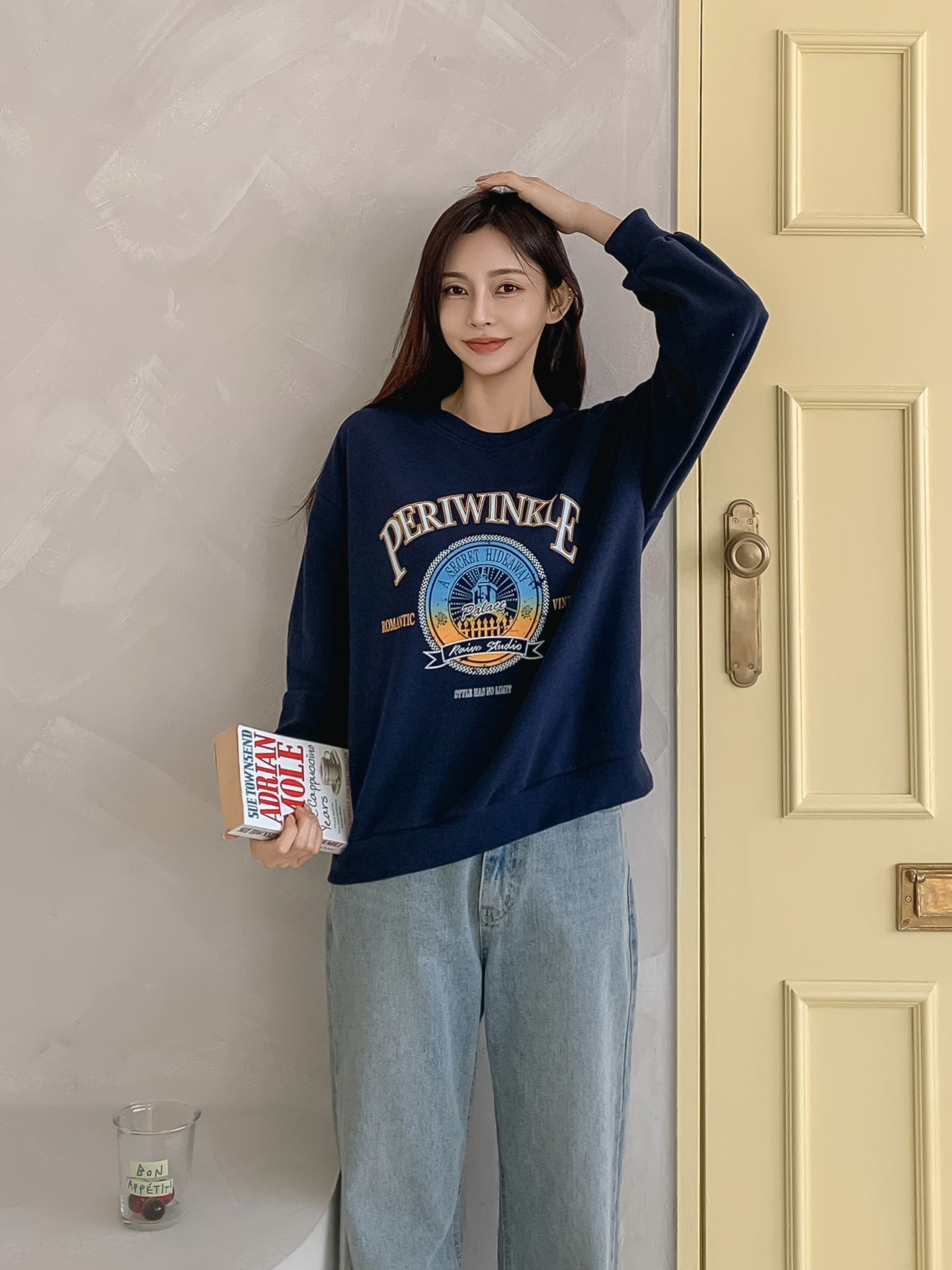 ラウンドネックプリントスウェット | 詳細画像23