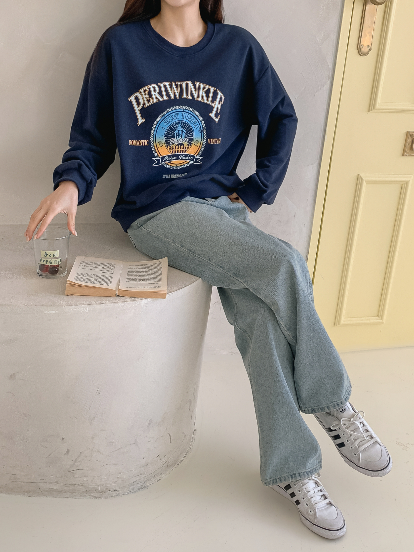 ラウンドネックプリントスウェット | 詳細画像25