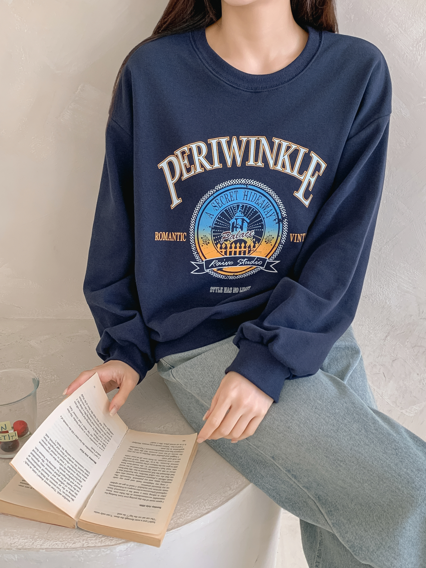 ラウンドネックプリントスウェット | 詳細画像26