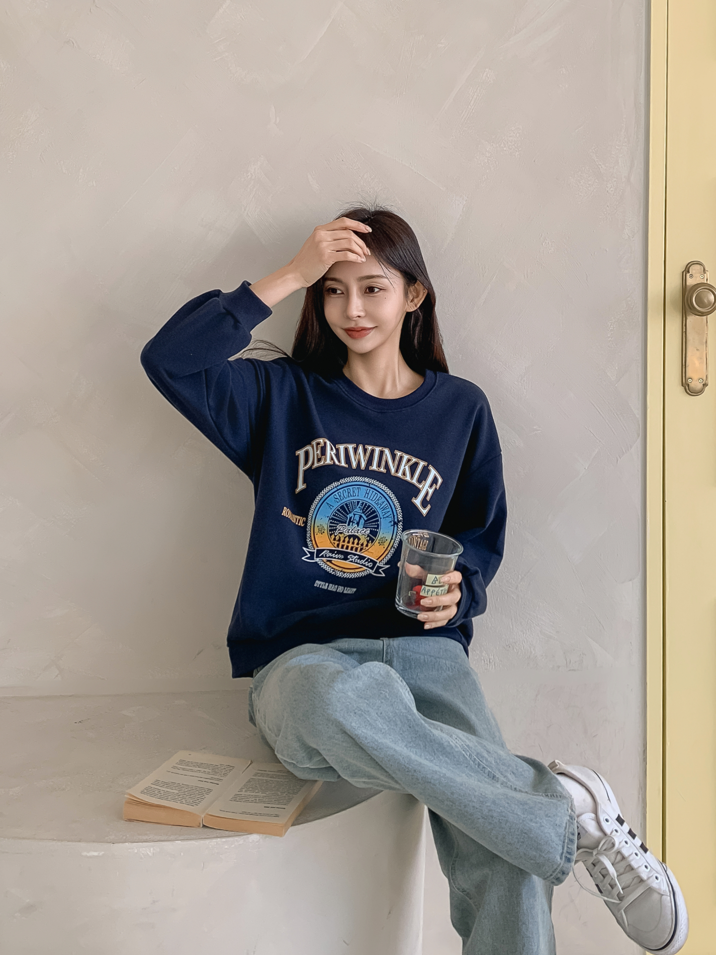 ラウンドネックプリントスウェット | 詳細画像27