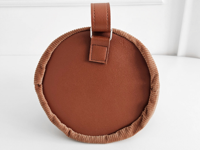 レザー調ドローストリングレオパードショルダーバッグ | 詳細画像13