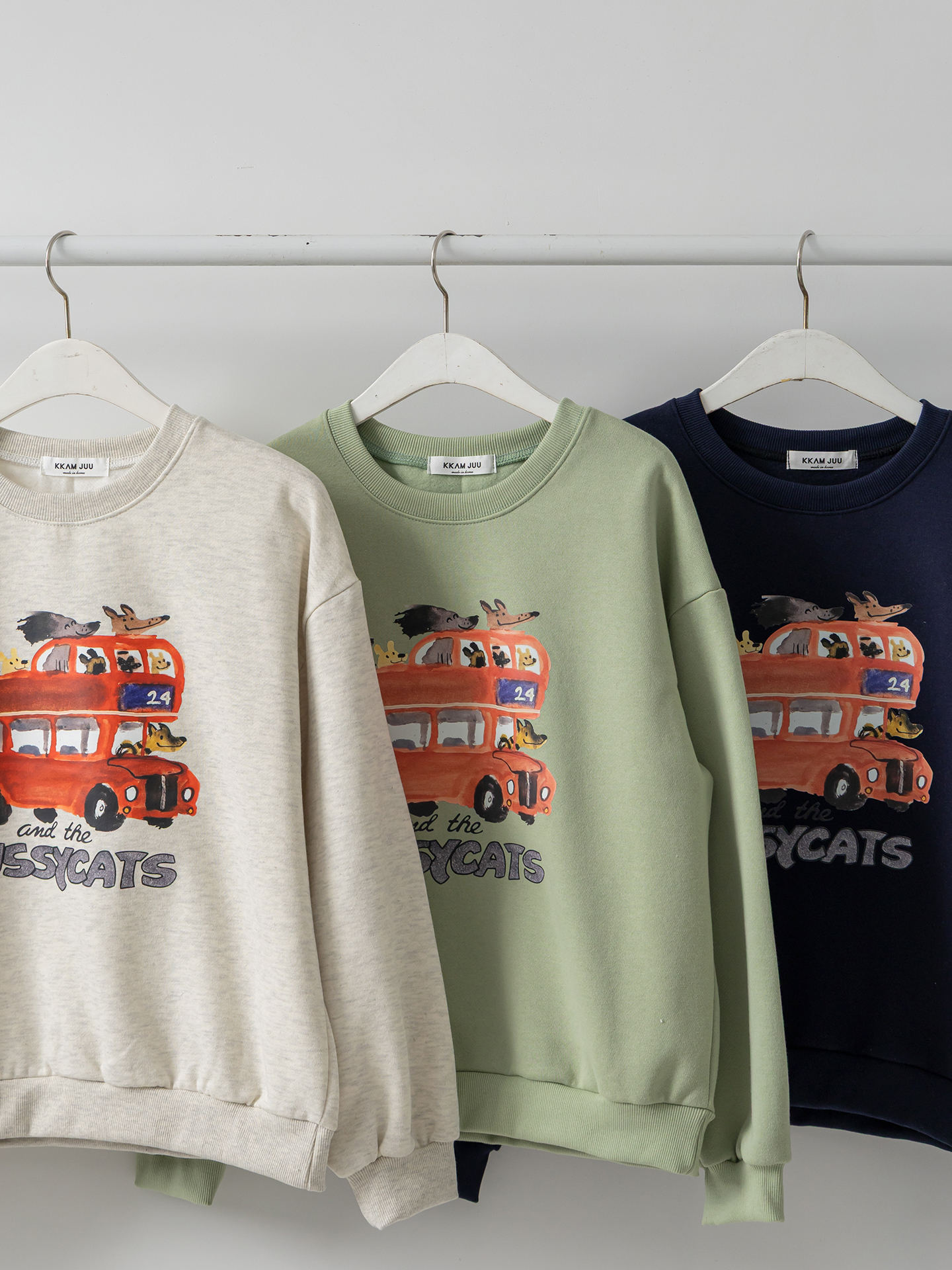 裏起毛ラウンドネックプリントスウェット | 詳細画像33