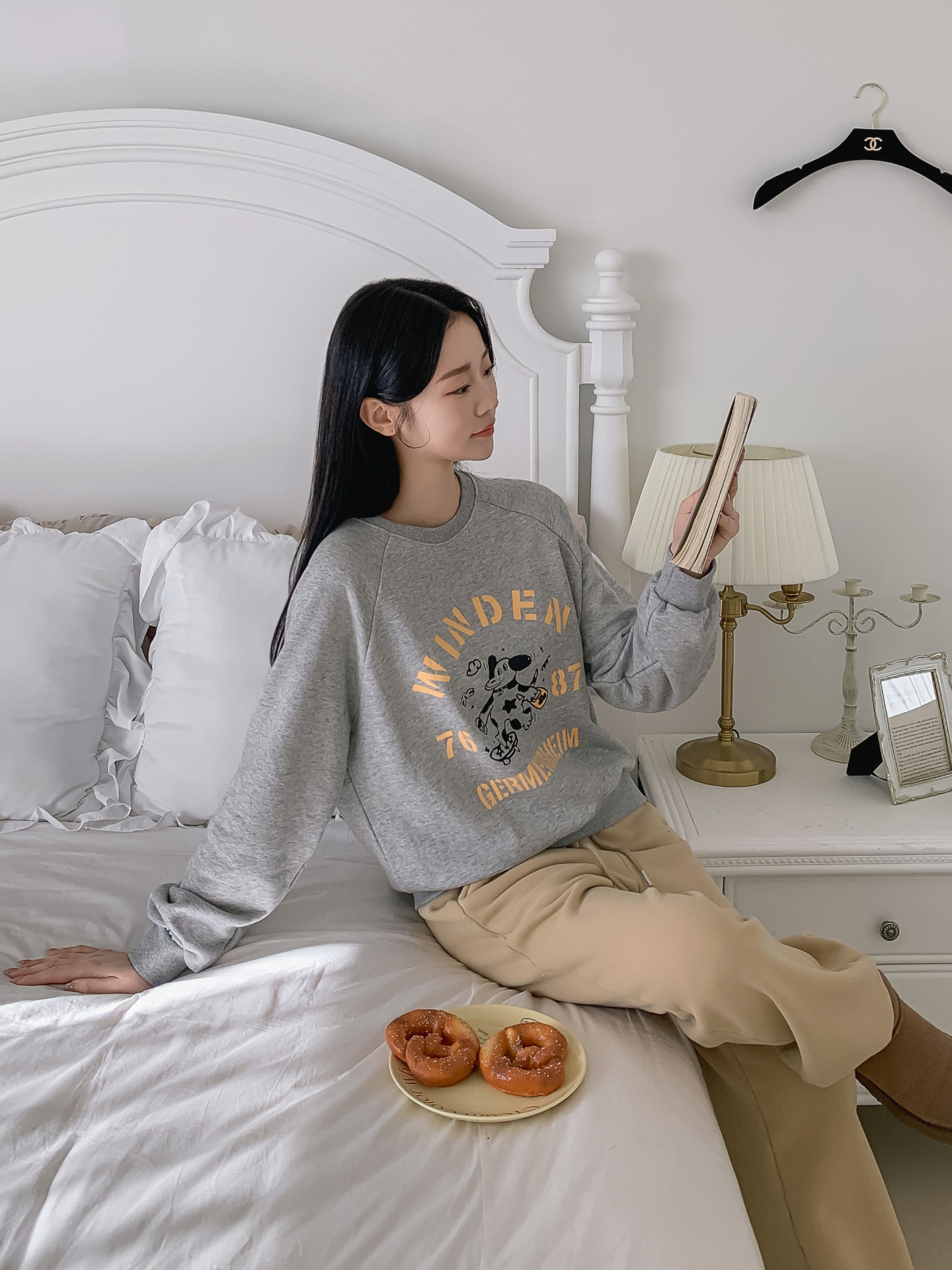 ラウンドネックプリントスウェット | 詳細画像21