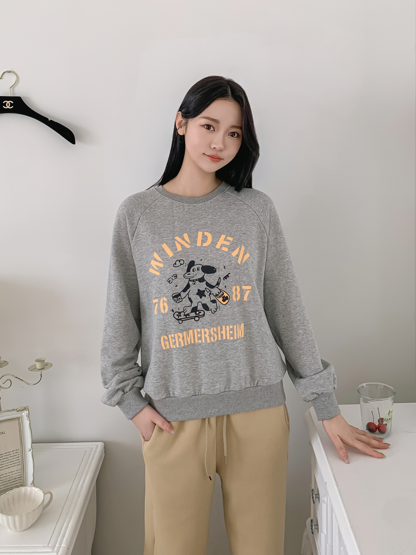 ラウンドネックプリントスウェット | 詳細画像22