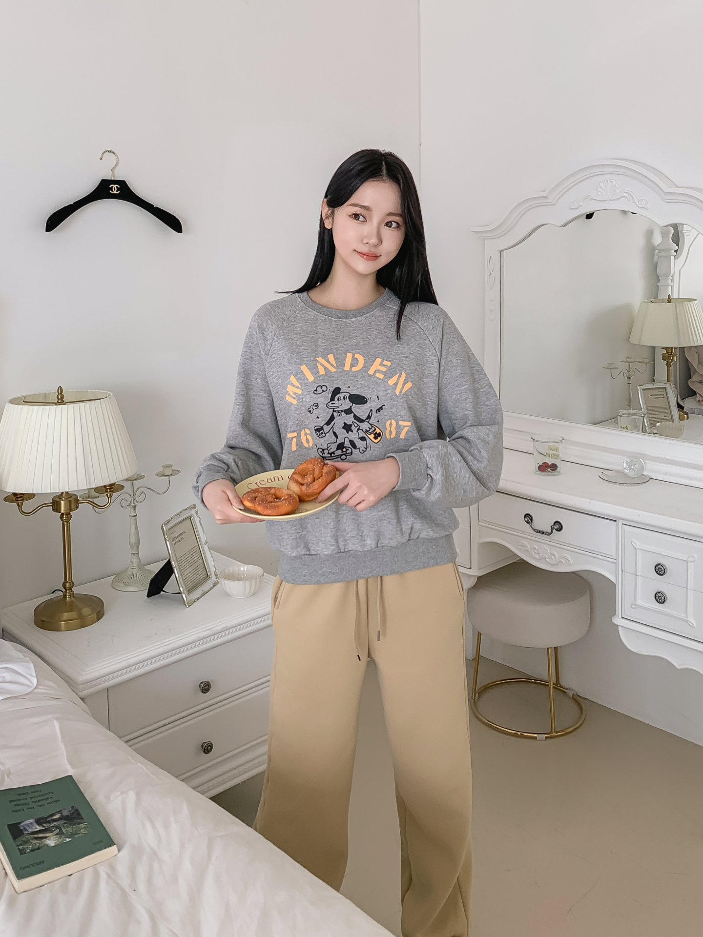 ラウンドネックプリントスウェット | 詳細画像24