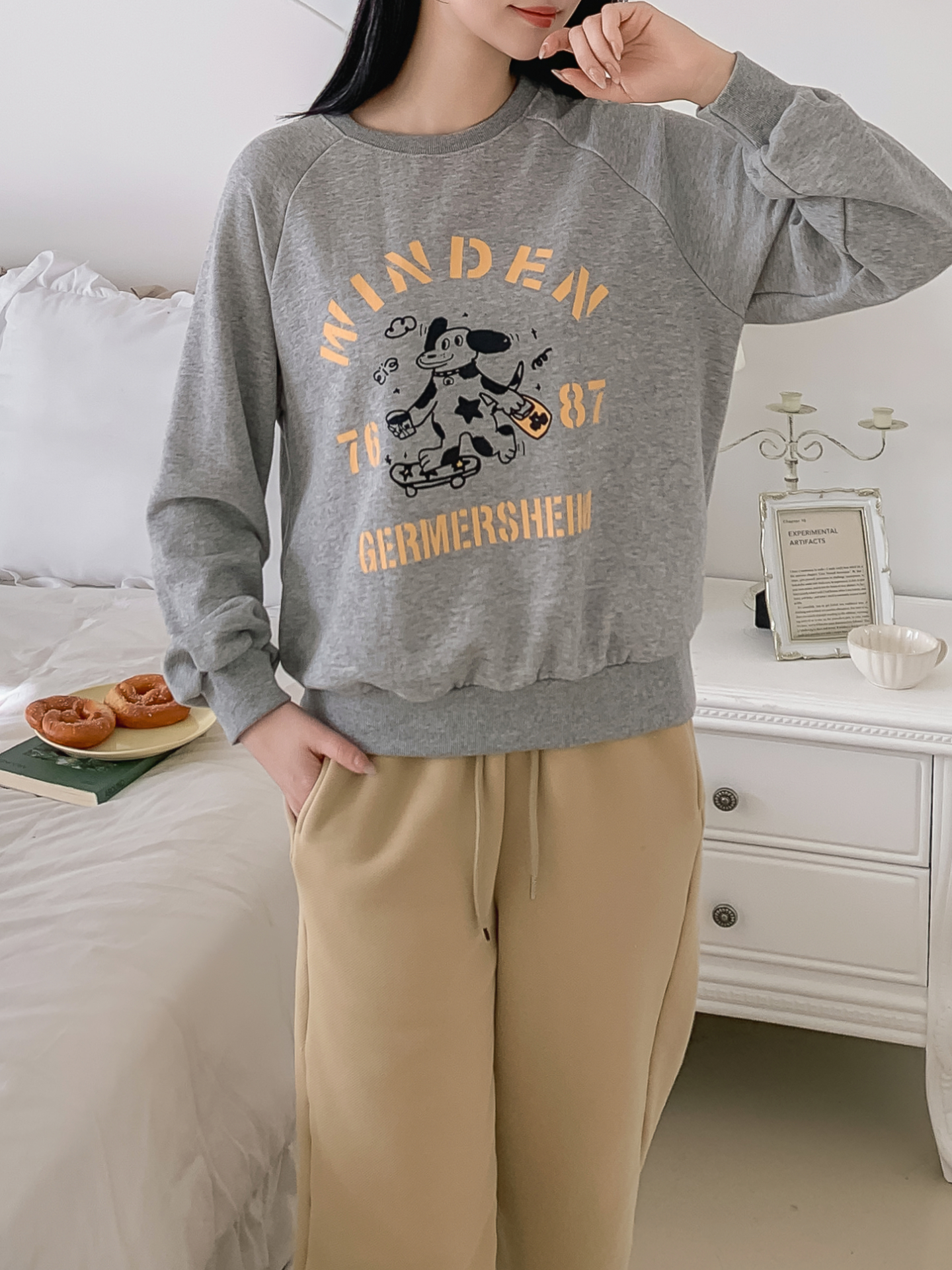 ラウンドネックプリントスウェット | 詳細画像25