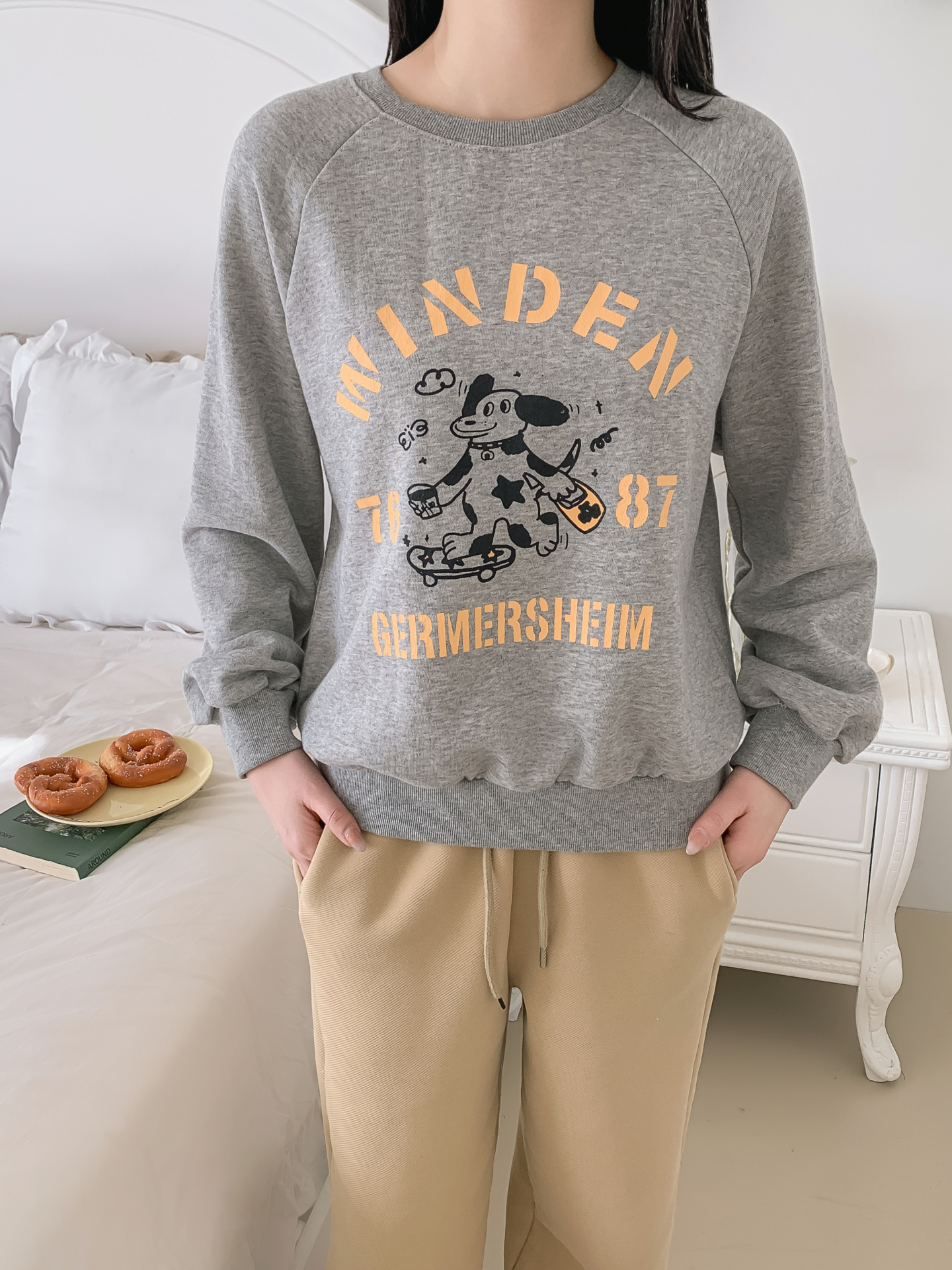 ラウンドネックプリントスウェット | 詳細画像26