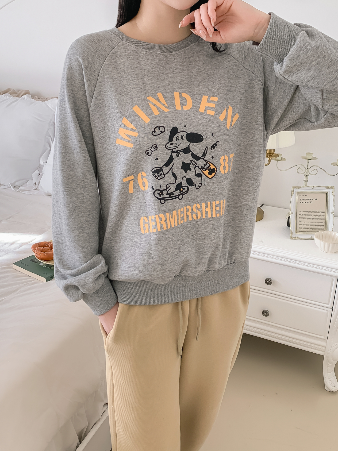 ラウンドネックプリントスウェット | 詳細画像27