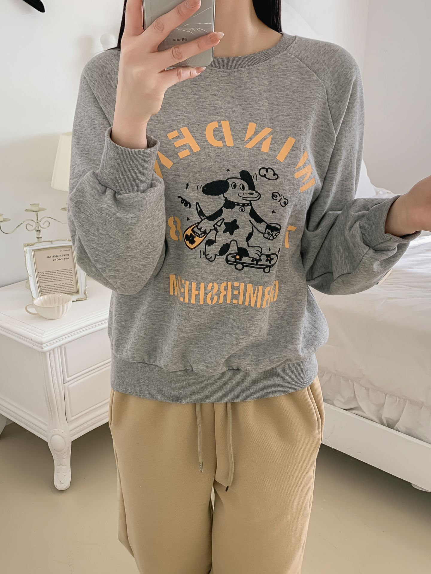 ラウンドネックプリントスウェット | 詳細画像29