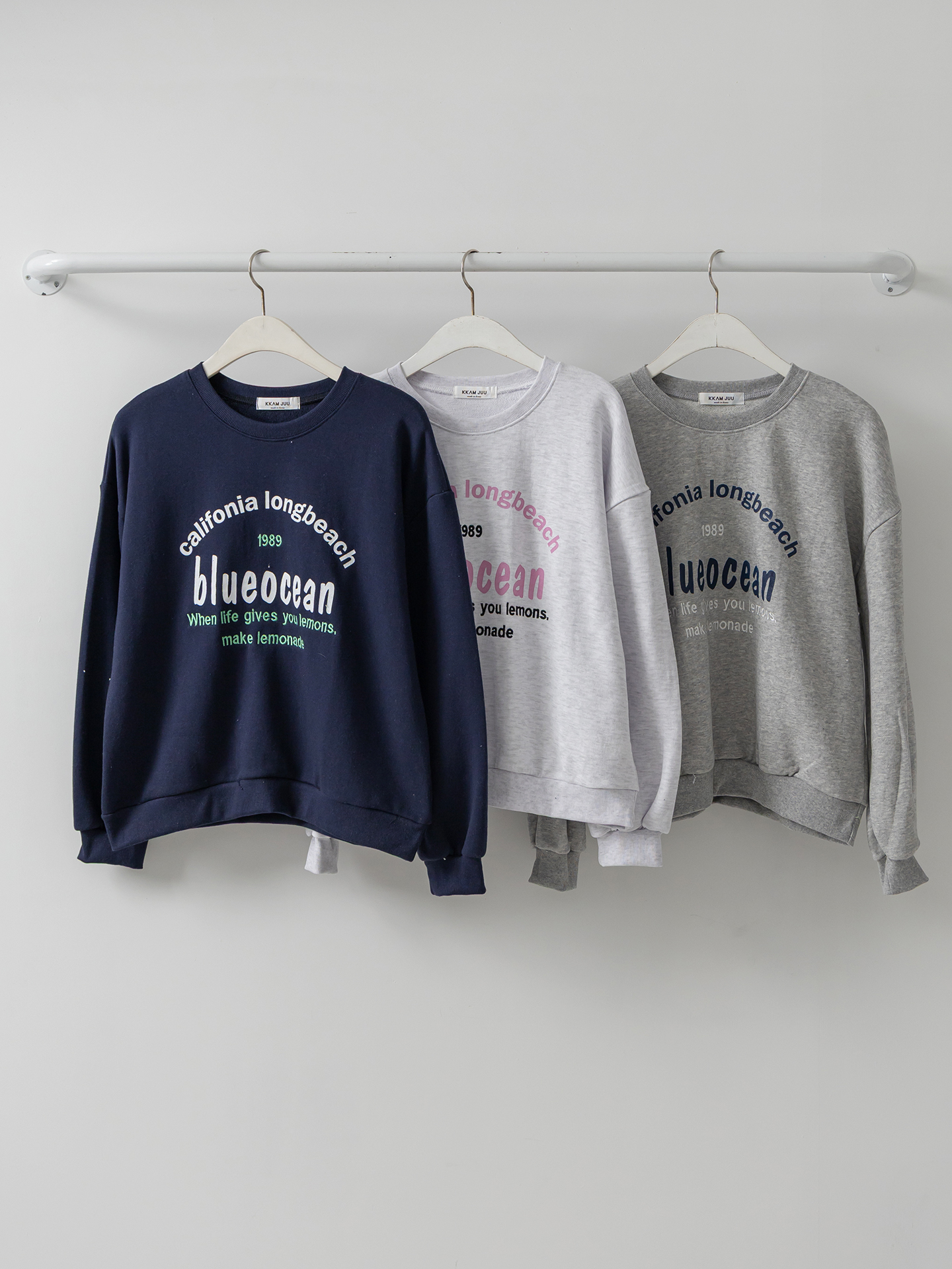 ラウンドネックレタリング刺繍スウェット | 詳細画像31