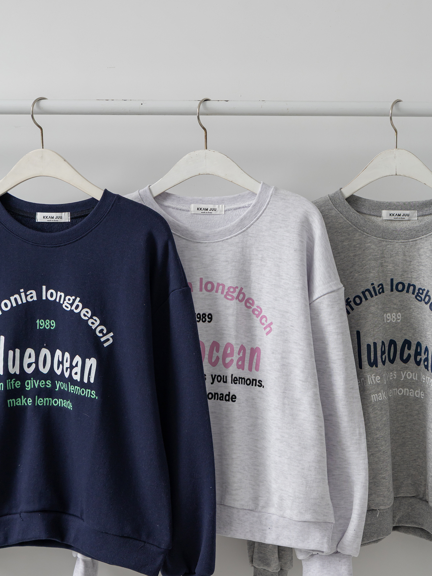 ラウンドネックレタリング刺繍スウェット | 詳細画像32