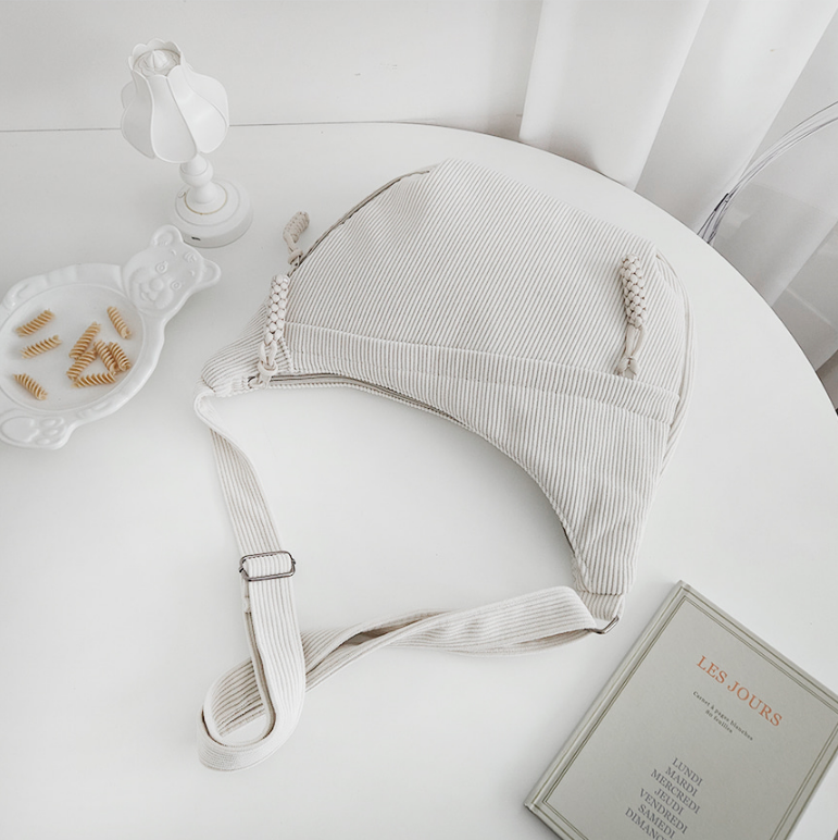 コーデュロイジップアップショルダーバッグ | 詳細画像13