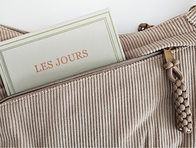 コーデュロイジップアップショルダーバッグ | 詳細画像32