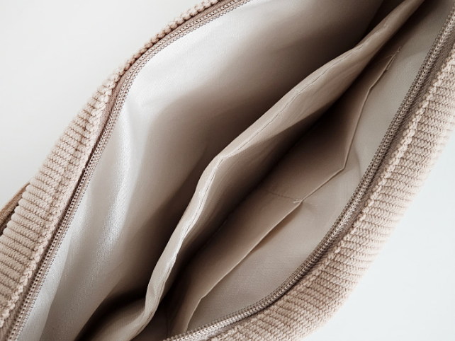 コーデュロイジップアップショルダーバッグ | 詳細画像36