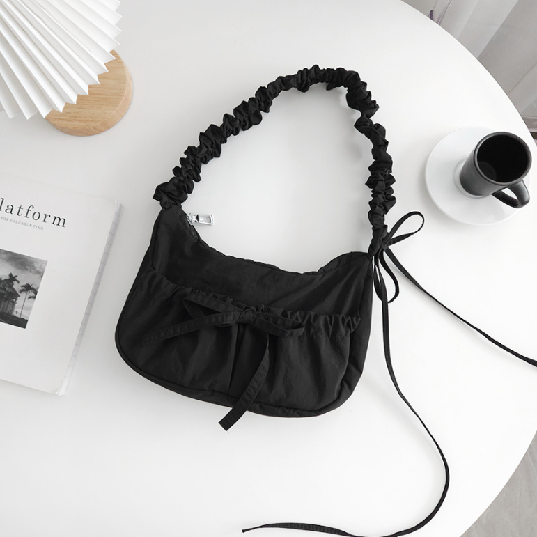 リボンシャーリングショルダーバッグ | 詳細画像6