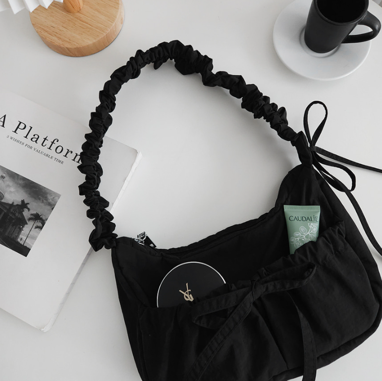 リボンシャーリングショルダーバッグ | 詳細画像7