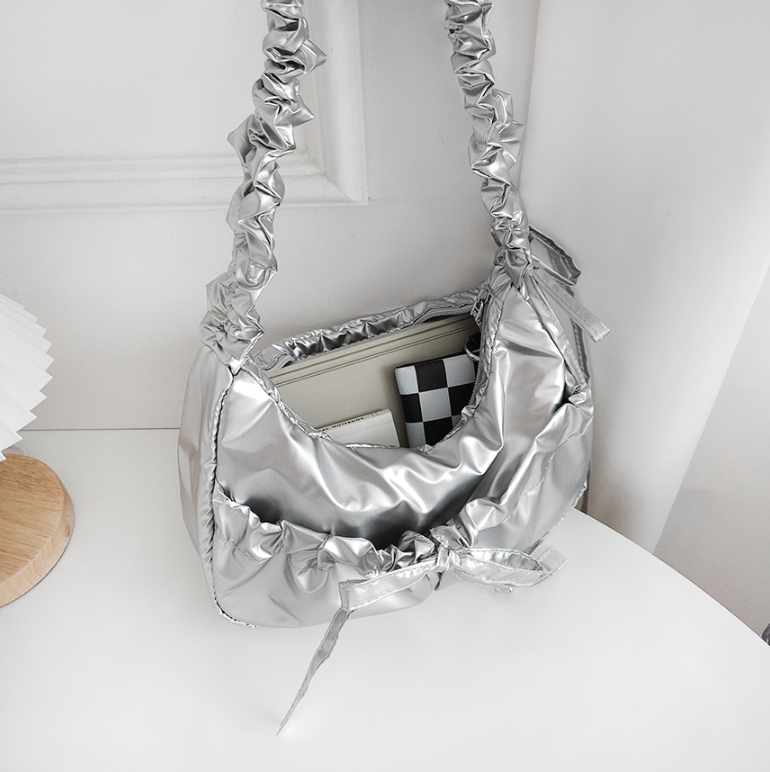 リボンシャーリングショルダーバッグ | 詳細画像16