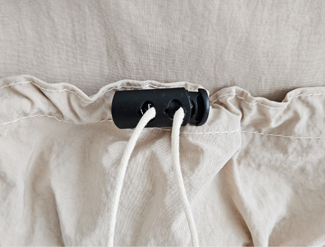 シャーリングドローストリングポケットショルダーバッグストラップ付 | 詳細画像28