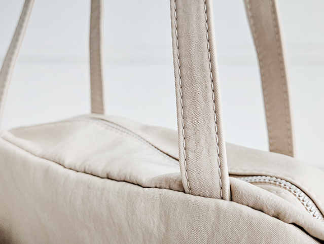 シャーリングドローストリングポケットショルダーバッグストラップ付 | 詳細画像31