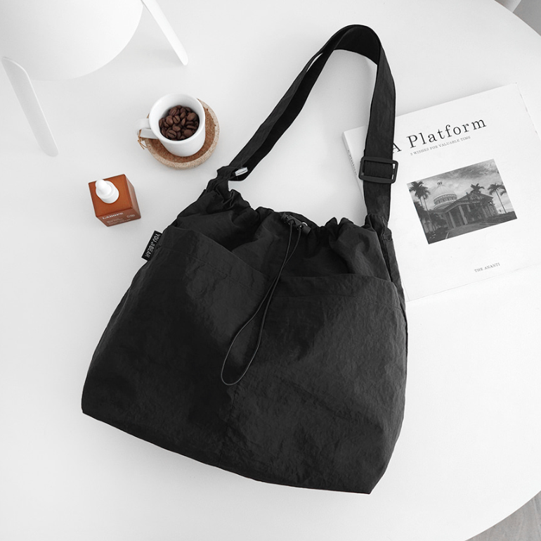 ドローストリングポケットショルダーバッグ | 詳細画像6