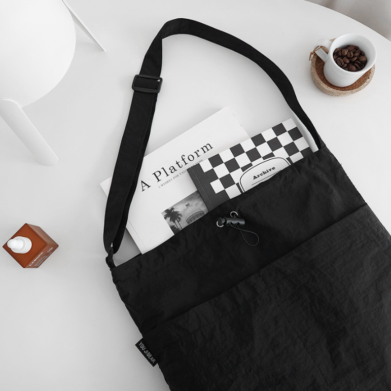 ドローストリングポケットショルダーバッグ | 詳細画像7