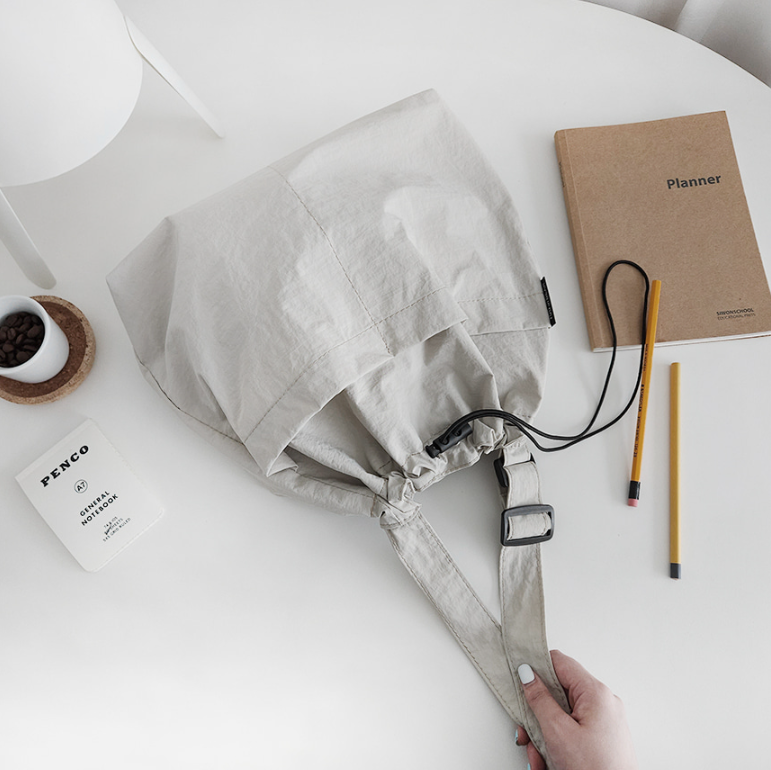 ドローストリングポケットショルダーバッグ | 詳細画像16