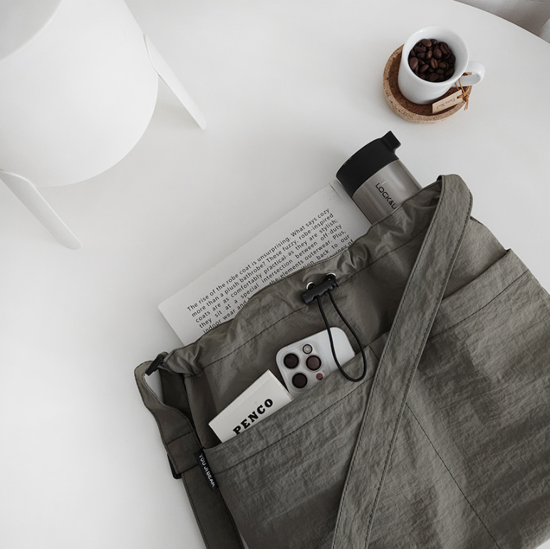 ドローストリングポケットショルダーバッグ | 詳細画像20