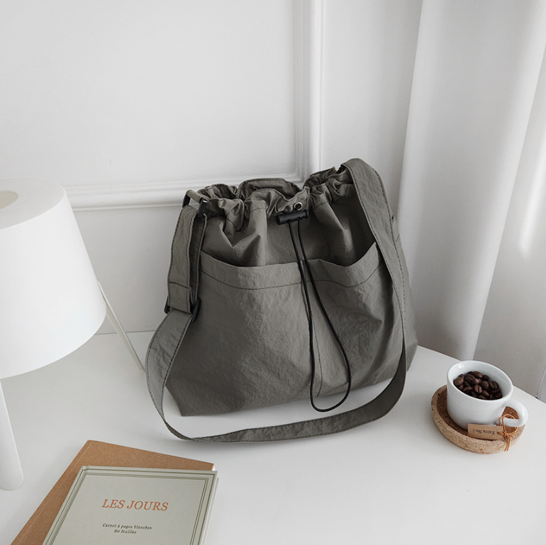 ドローストリングポケットショルダーバッグ | 詳細画像21