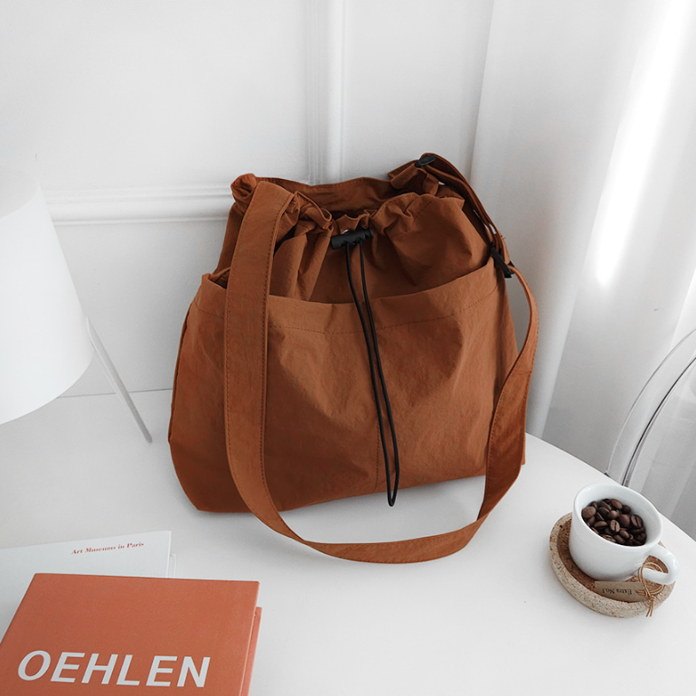 ドローストリングポケットショルダーバッグ | 詳細画像23