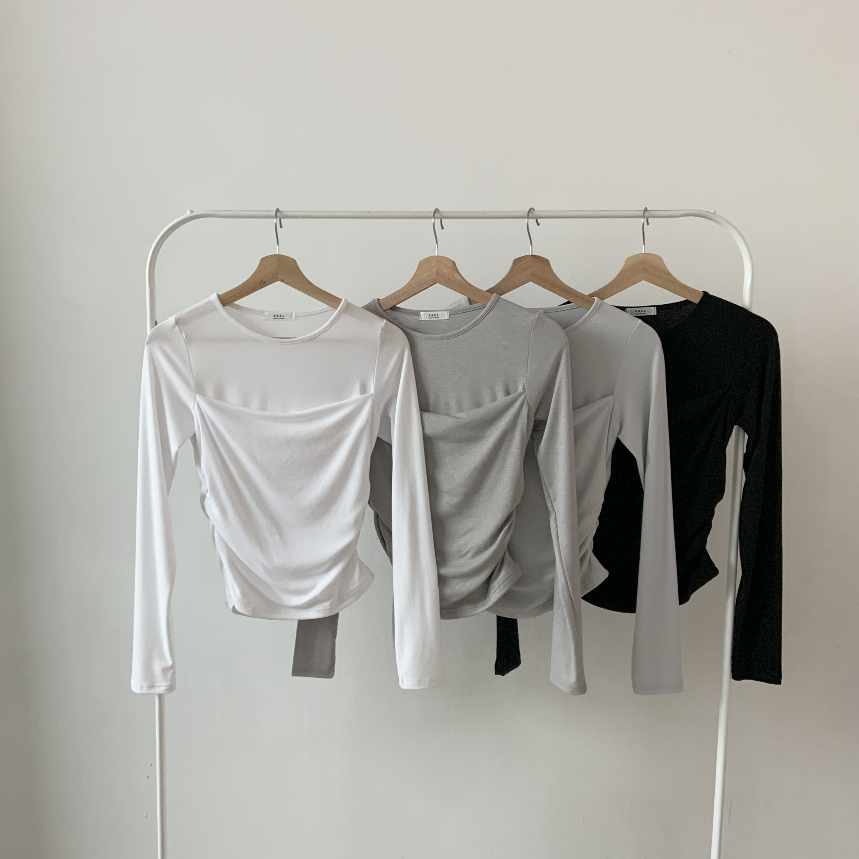 スリムレイヤード風ルーズ長袖Tシャツ | 詳細画像8