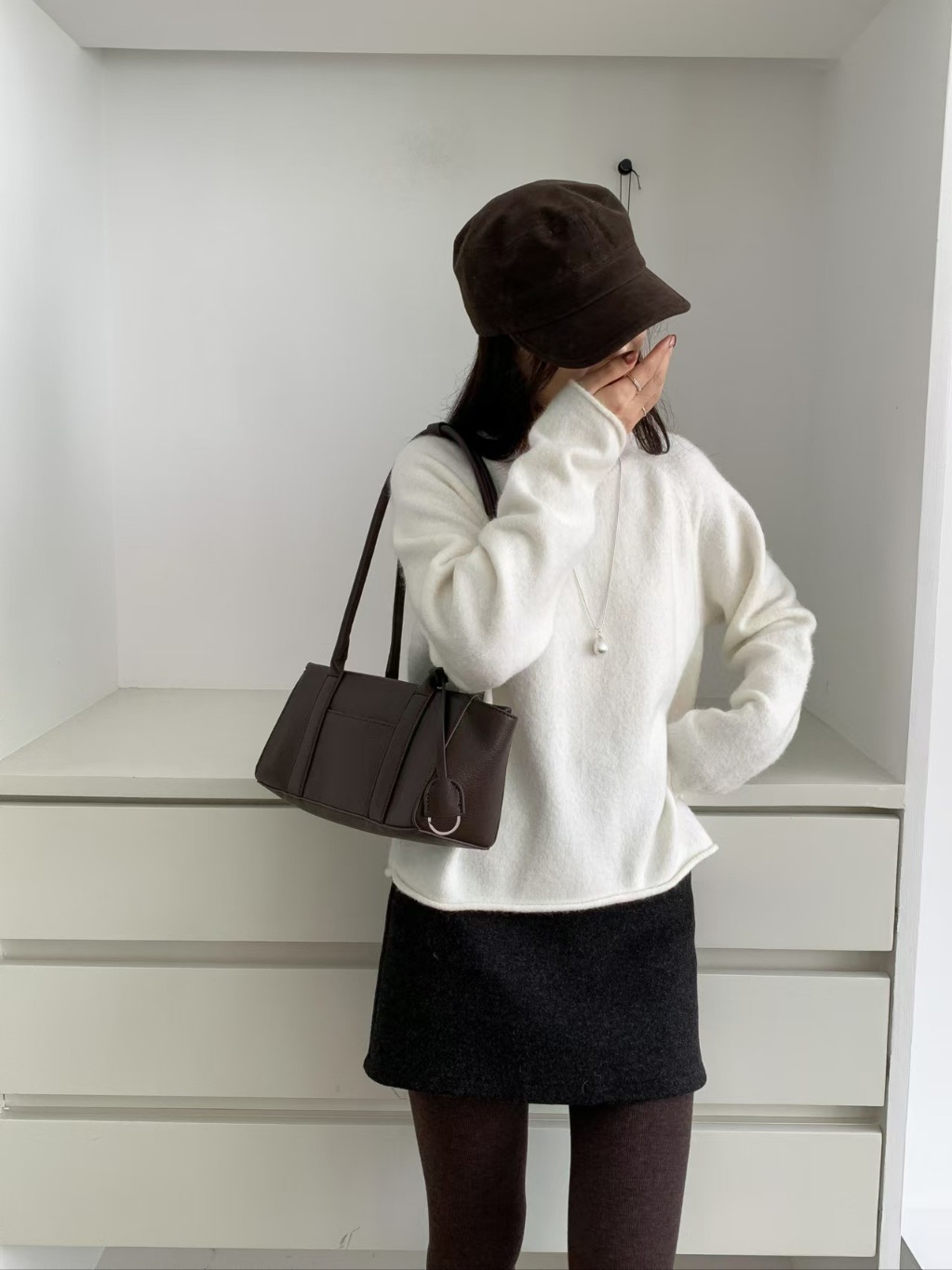 レザー調トートバッグ | 詳細画像3