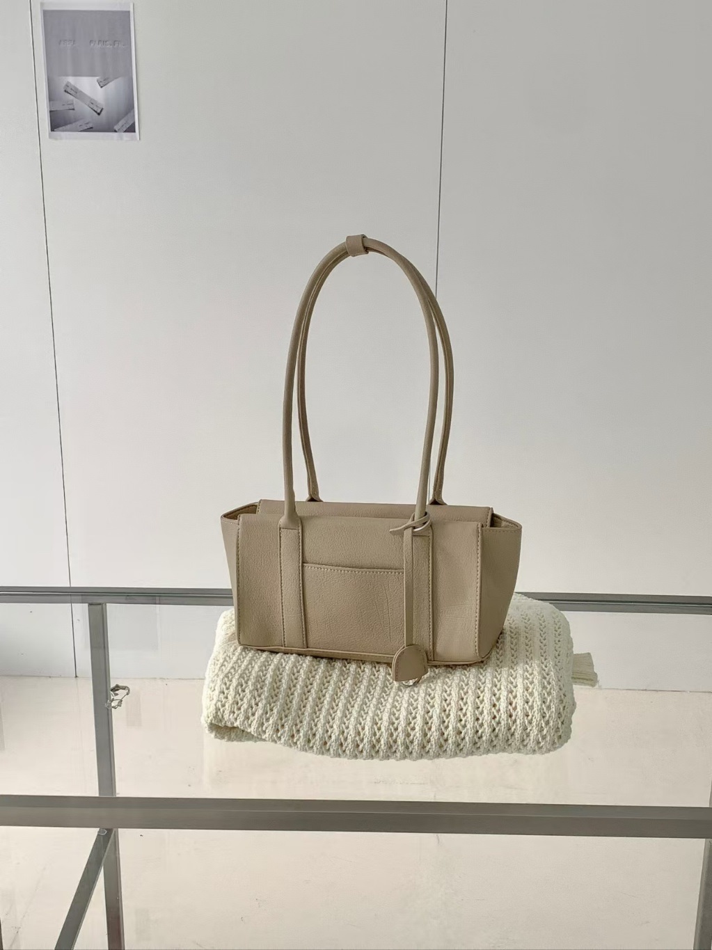 レザー調トートバッグ | 詳細画像8