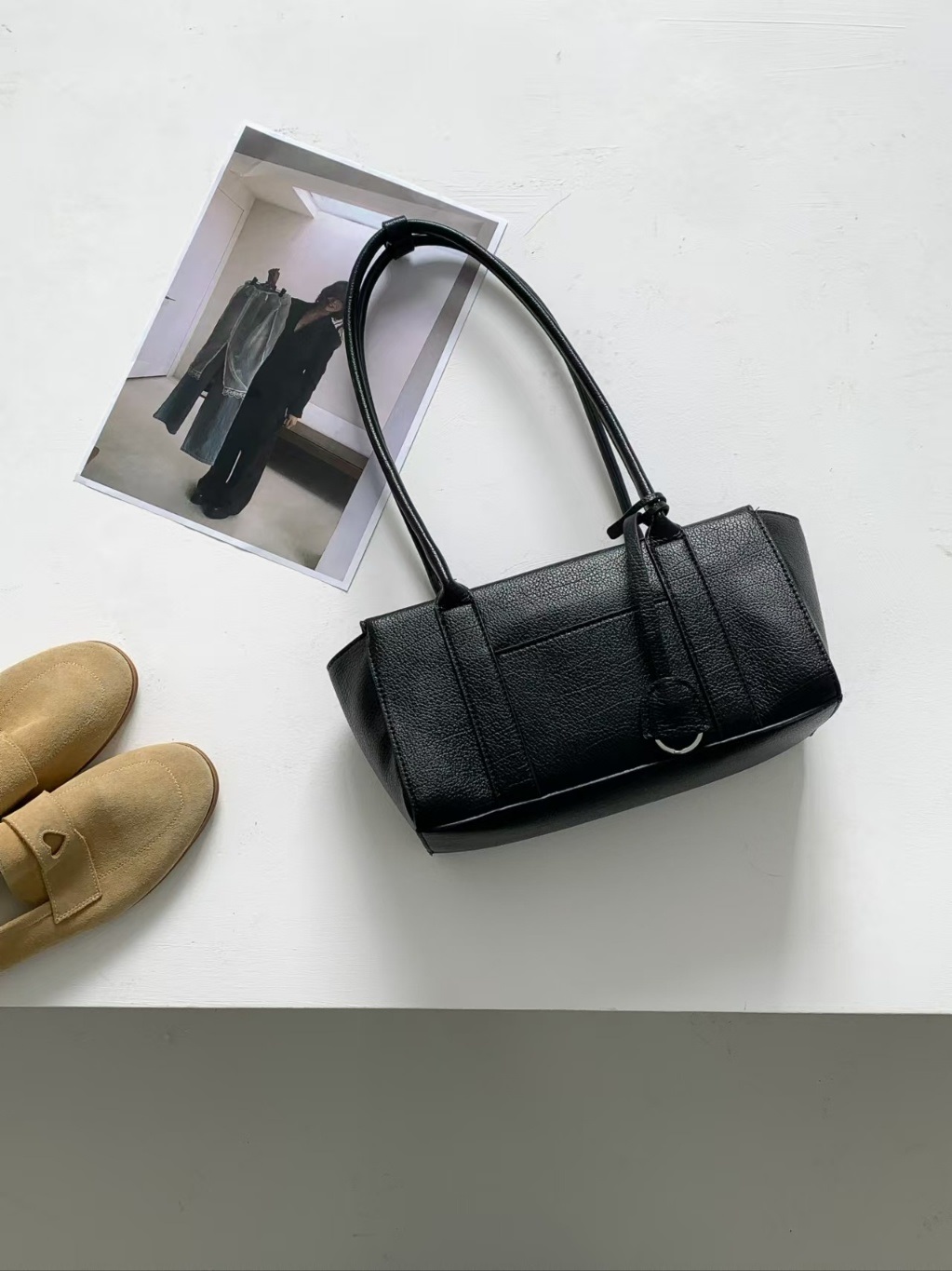 レザー調トートバッグ | 詳細画像9