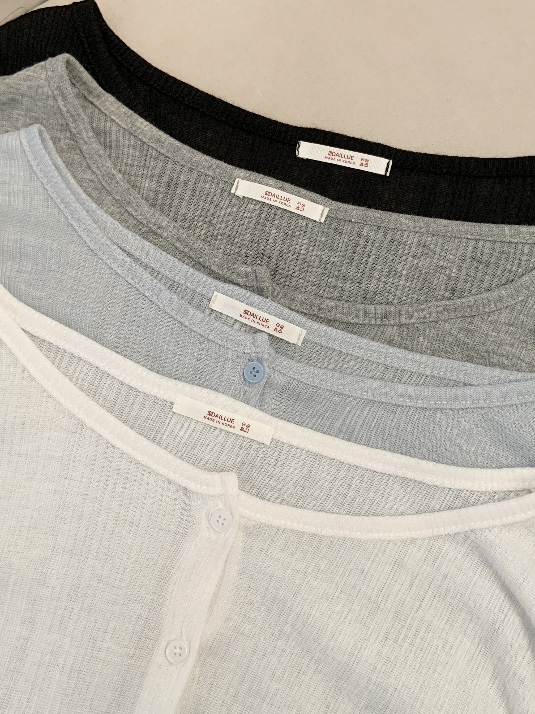 ボタンラウンドネックパステルカーディガン | 詳細画像20